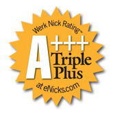 Werk Nick Rating® A+++ only at eNicks.com